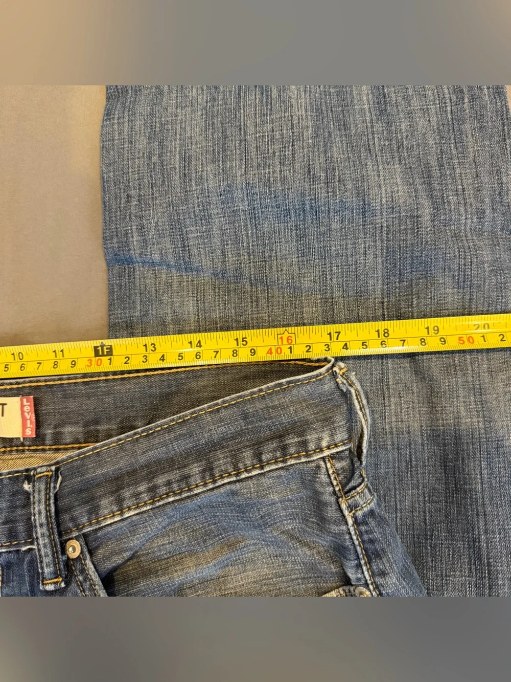 vintage Levi's 505 Straight Leg Jeans Men's 34x30 Blue denim fade Y2K